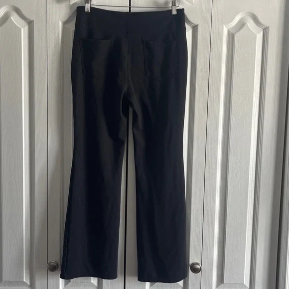 HALARA Pull-on High-Waist Black Flared Pant Large - Picture 8 of 10